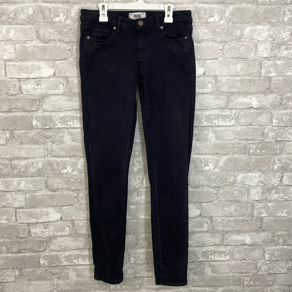 Paige Maria Navynight Skinny Jeans